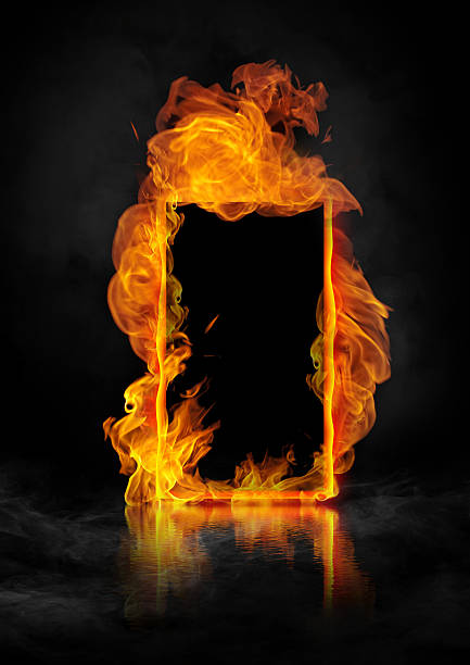 fire frame 
Burning rectangular frame - you can put your product or text hell stock pictures, royalty-free photos & images