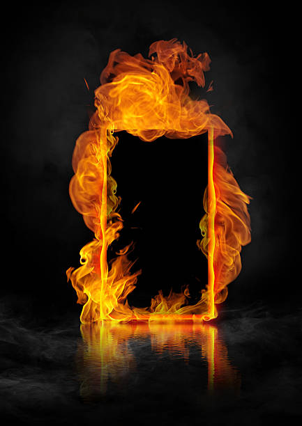 quadro de incêndio - inferno - fotografias e filmes do acervo