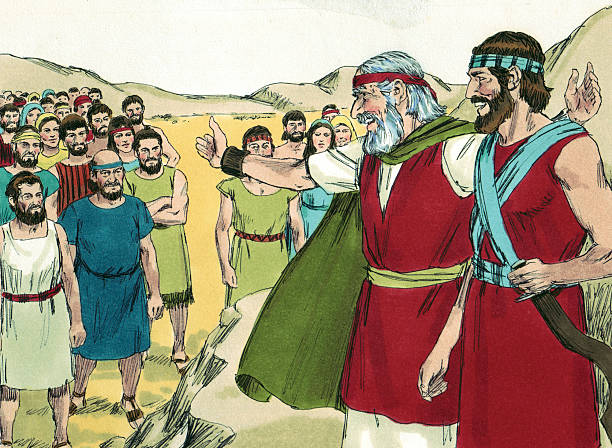 istock Moses, Joshua, and Israelites 173738273