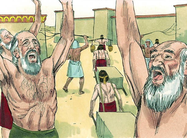 istock Moses--Hebrews in Egypt Cry Out to God 173738306