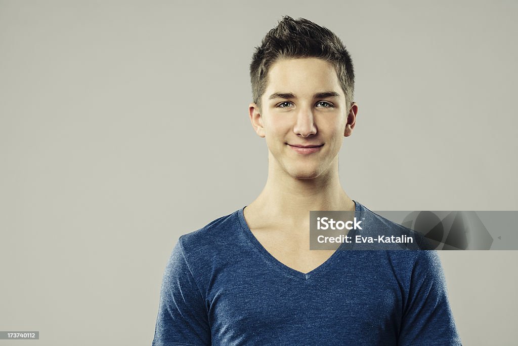 Casual jovem - Foto de stock de 16-17 Anos royalty-free