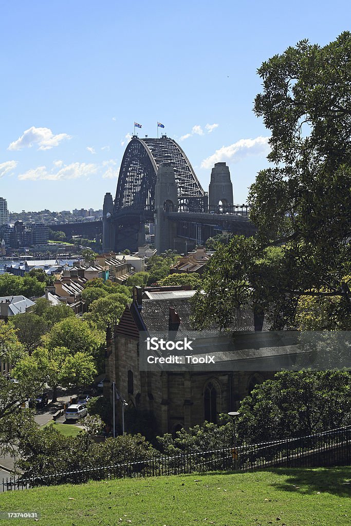 Paisaje de la ciudad de Sydney - Foto de stock de Teatro de la Ópera de Sydney libre de derechos