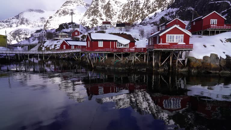 The village Å in Moskenes, Lofoten islands, Norway