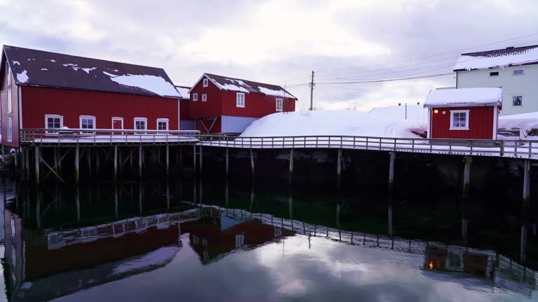 The village Å in Moskenes, Lofoten islands, Norway