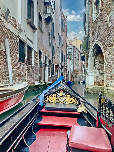 istock Gondola and Old Buildings in Venice, Italy 1737438549