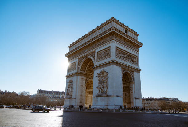 istock Arc de Triomphe - Triumphal Arch in Paris, France 1737443906