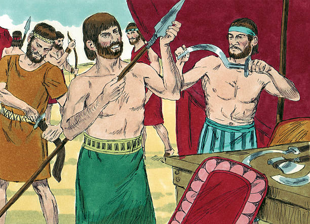 istock Moses--Israelites Prepare Weapons 173745405