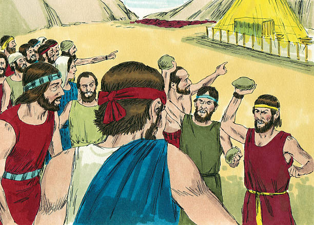 istock Moses--Israelites Threaten Violence 173745749