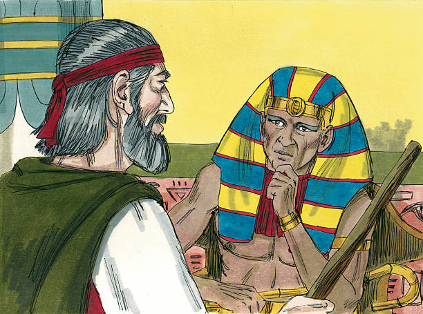 istock Moses Tells Pharaoh Let Israelites Go 173746078