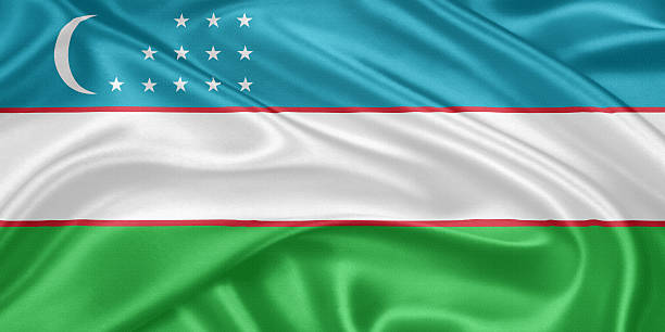 istock flag of Uzbekistan 173747517