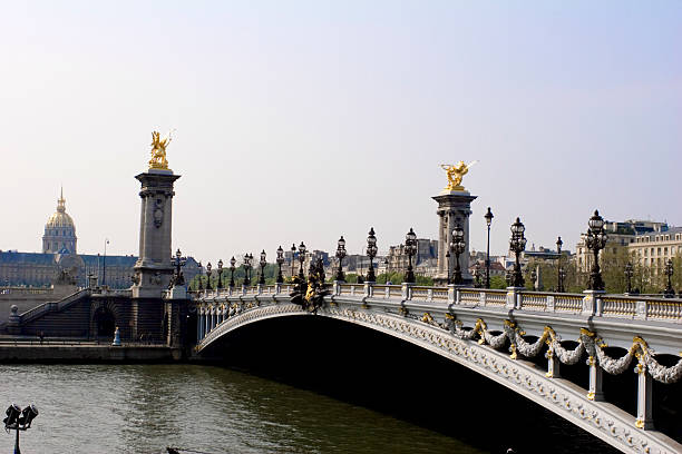 istock Pont Alexandre III with Dome des Invalides, Paris 173747899