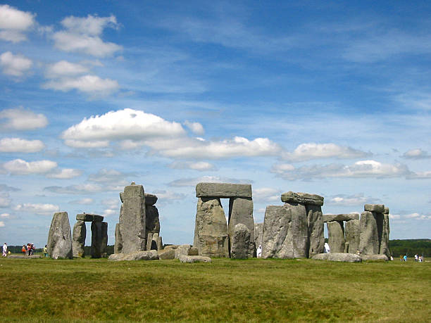 스톤헨지 01 - european culture megalith observatory rock 뉴스 사진 이미지