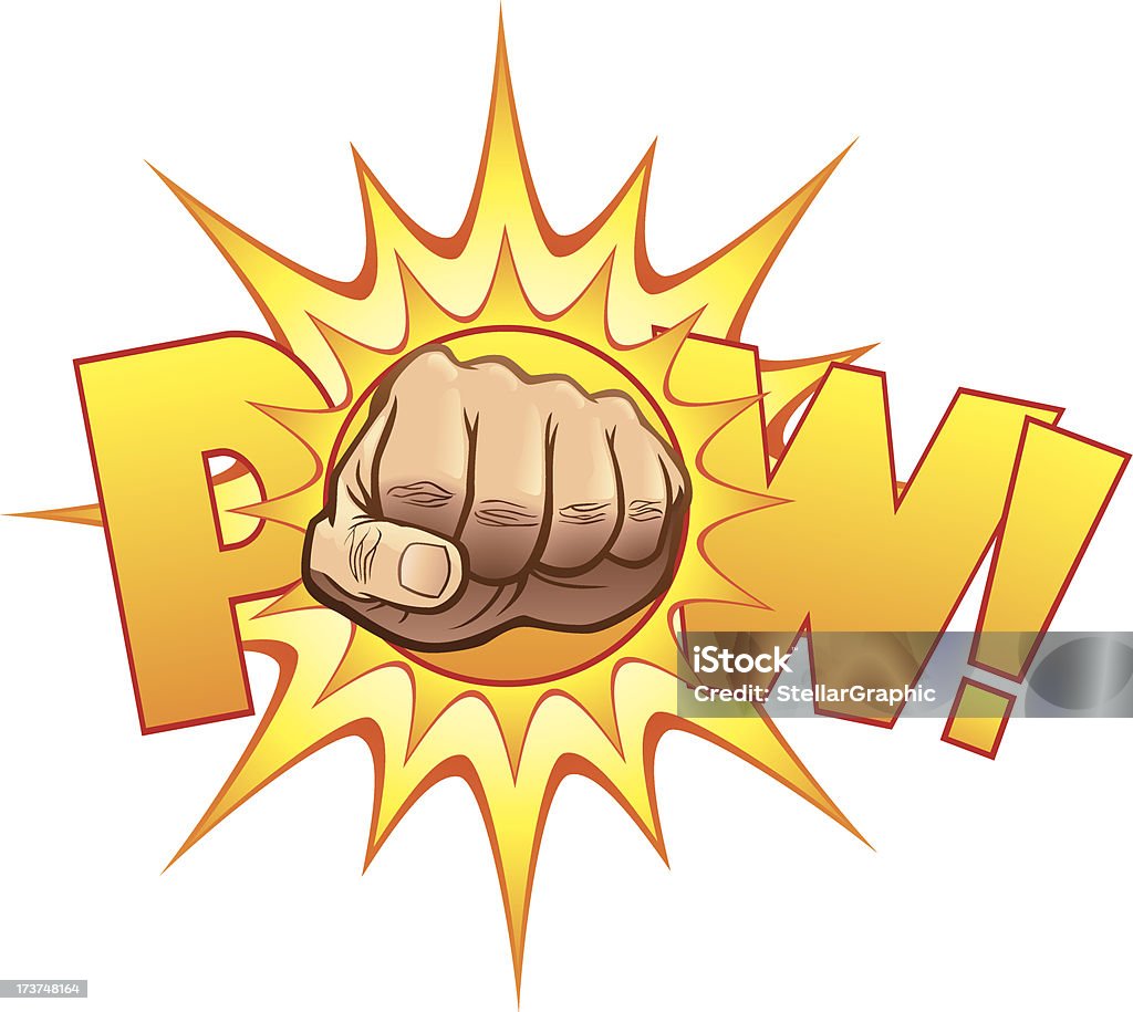 POW! - Vetor de Adulto royalty-free