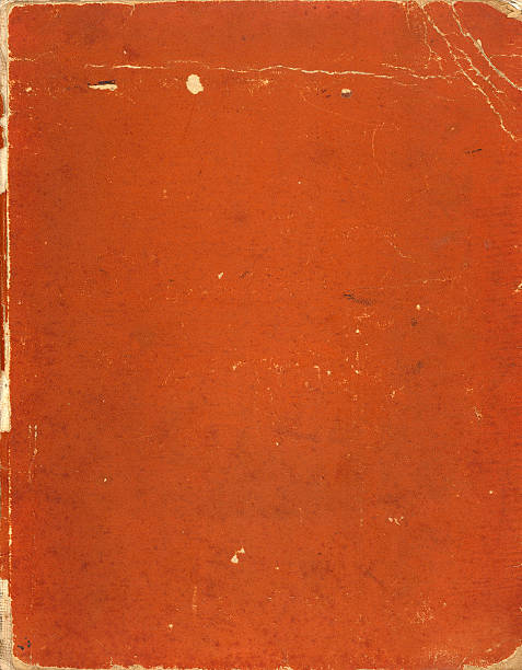 book cover 1890's stock photo
