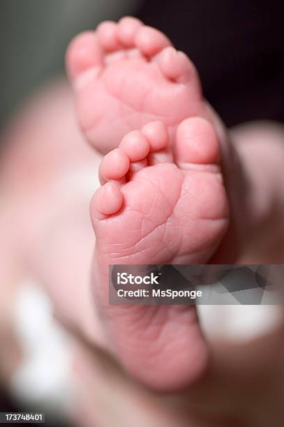 Footprints Stock Photo - Download Image Now - Babies Only, Baby - Human Age, Close To