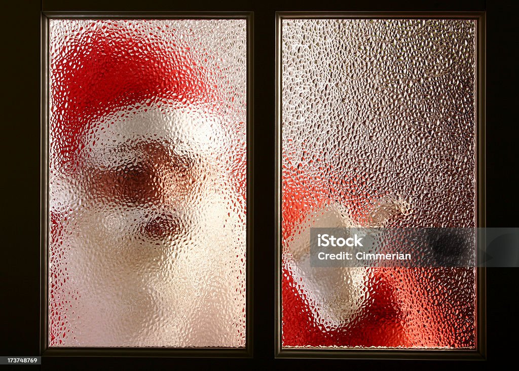 Apri, è Santa! - Foto stock royalty-free di Adulto