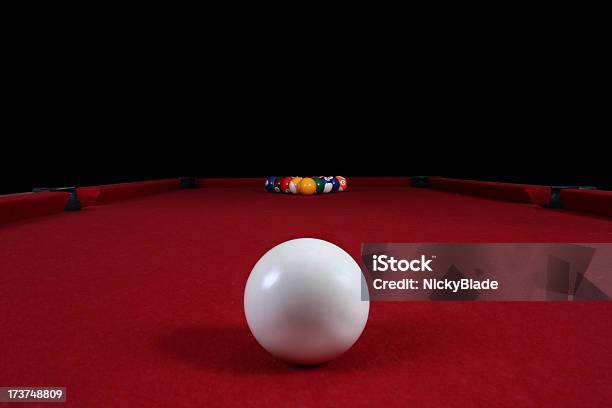 Pool Stockfoto und mehr Bilder von Billardtisch - Billardtisch, Filz, Anfang