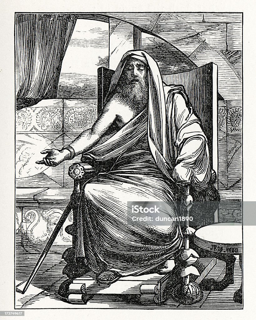 Prophecy de Capys - Royalty-free Druidismo Ilustração de stock