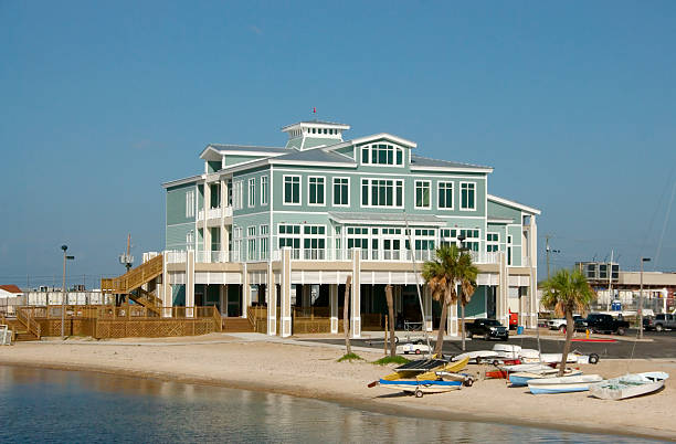 Yacht Club, Gulfport, MS - foto stock