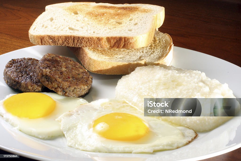 Desayuno abundante - Foto de stock de Sémola gruesa libre de derechos