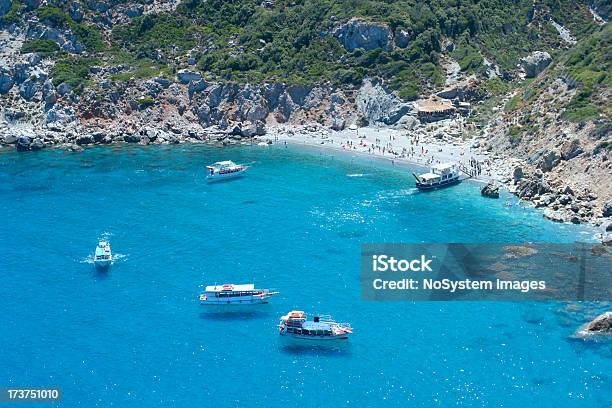 Skiathos Perfect Sea Stock Photo - Download Image Now - Beach, Beauty In Nature, Blue