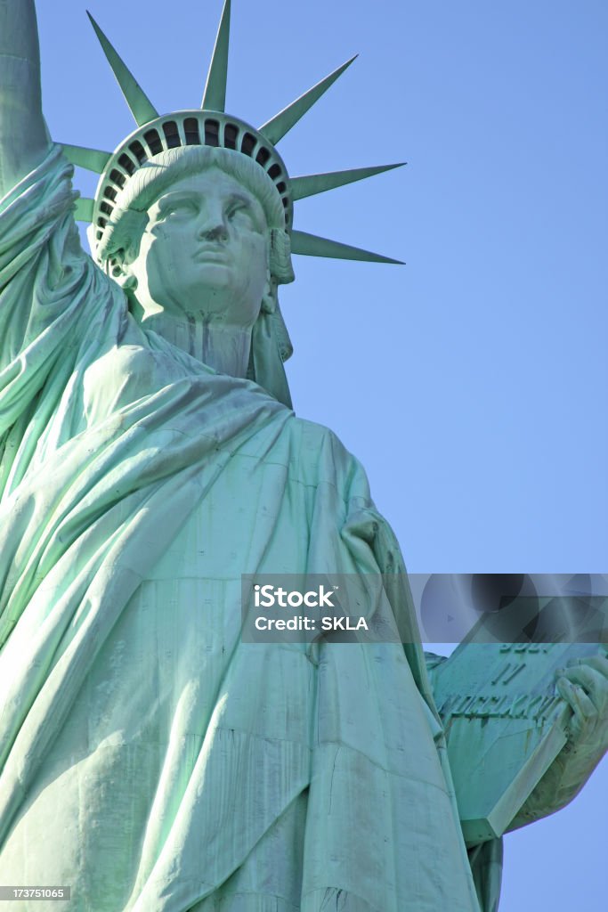 Lady Liberty - Statue of Liberty (New York City, USA) Statue of Liberty in New York City. USA American Culture Stock Photo