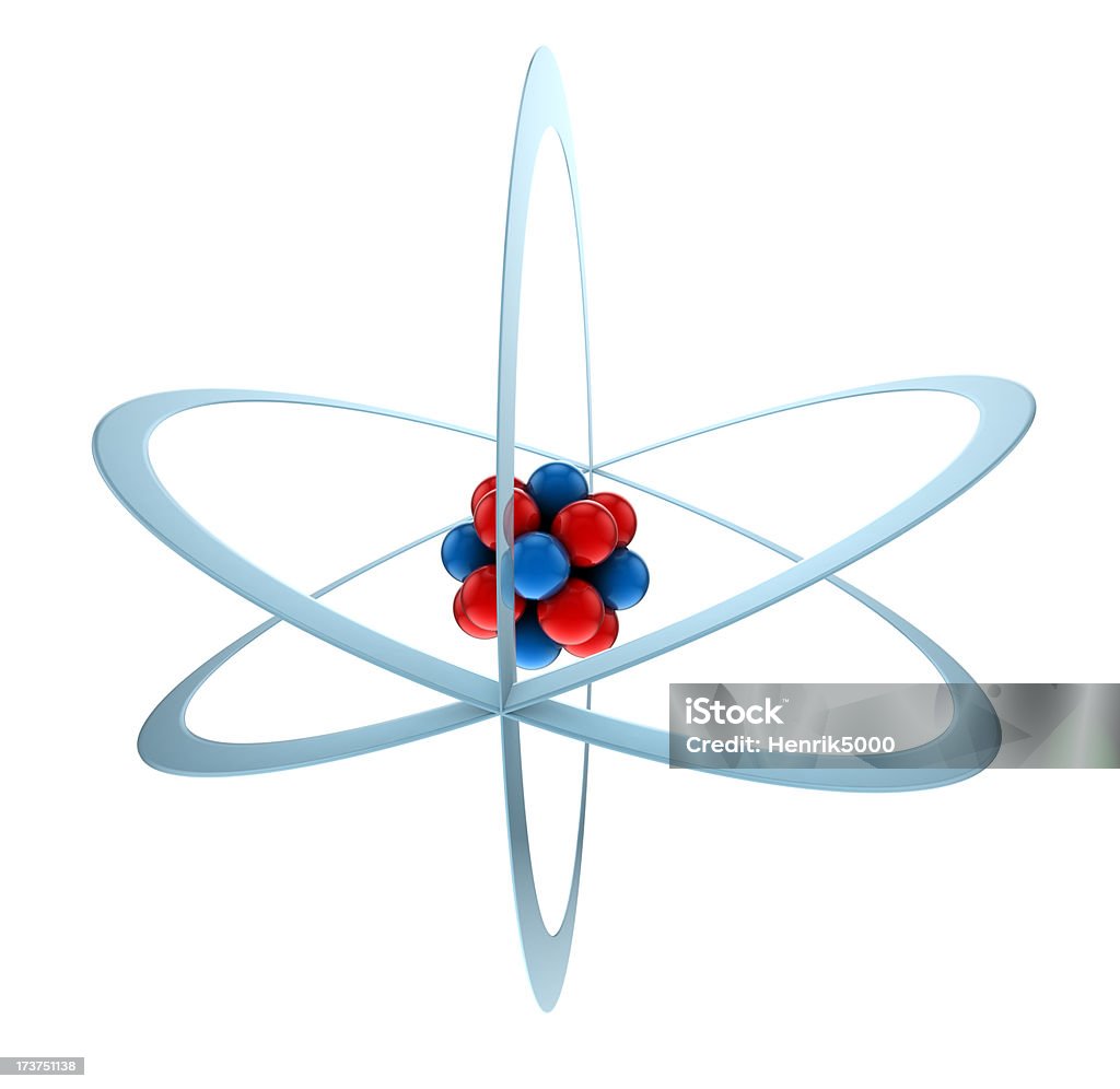 Атом - Стоковые фото Абстрактный роялти-фри