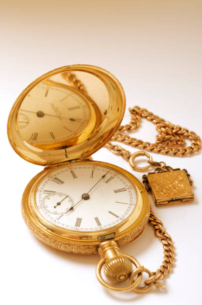 istock Antique Gold Watch 173751161