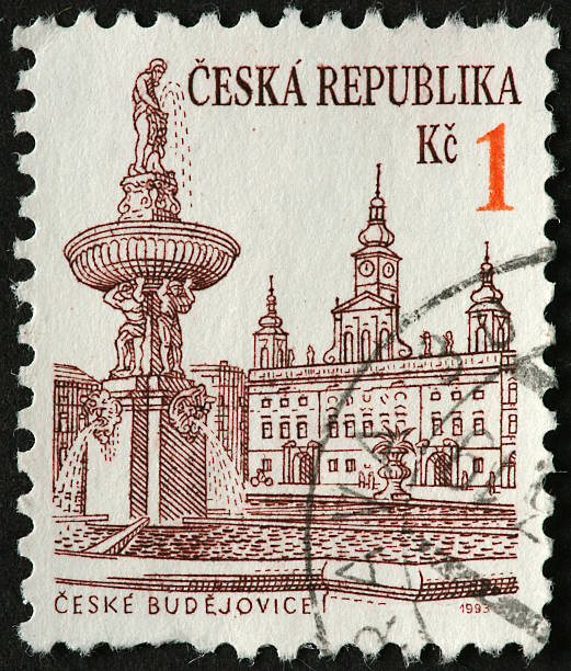 istock Czech fountain and square 173751179