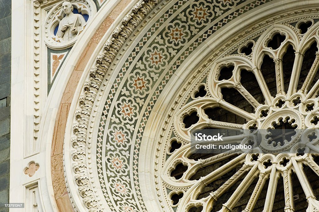 Santa maría del Fiore, Florencia, Italia rosetón - Foto de stock de Arquitectura libre de derechos