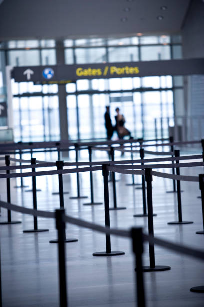 istock Airport travellers on the move 173752036
