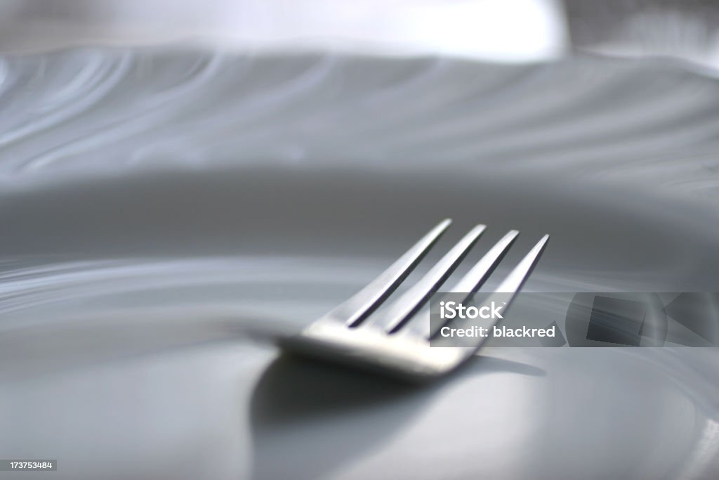 Fork on Plate Close up shot of a fork on a plate.Similar images - Arranging Stock Photo