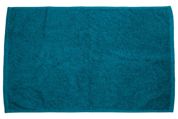 istock New face blue towel isolated on white background for copy space and mockup 1737534916
