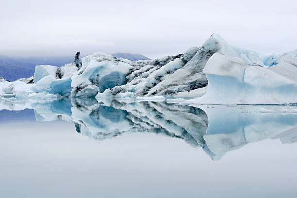 Ice JAkulsA!rlAn - glacial lake in Iceland icecap photos stock pictures, royalty-free photos & images