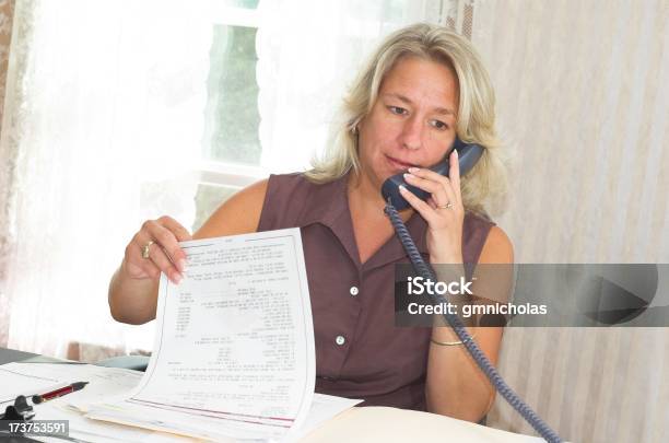 Agent Stock Photo - Download Image Now - Claim Form, Telephone, Women