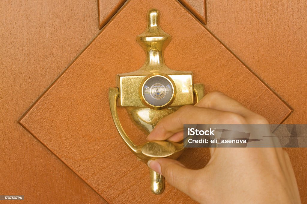 Дверной молоток - Стоковые фото Архитектура роялти-фри
