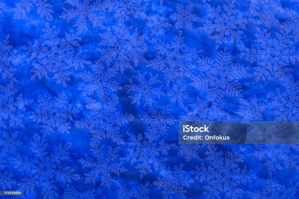 Carta di Texture di sfondo di Natale con fiocchi di neve blu e bianco - Foto stock royalty-free di Arte