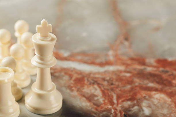 istock Chess business concept, leader and success. 1737543386