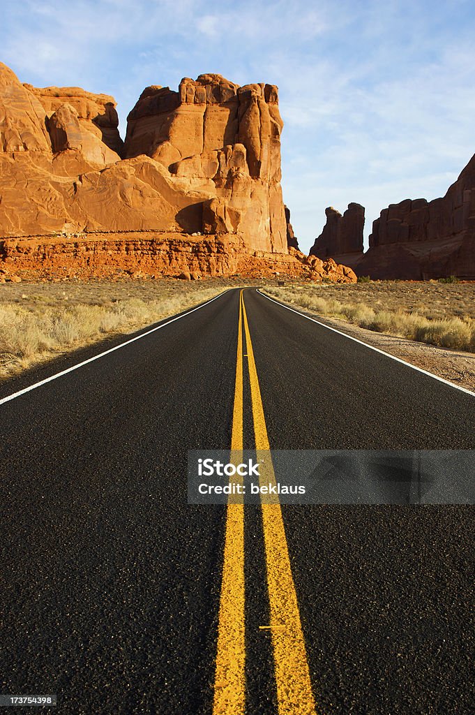 Utah Route de désert - Photo de Parc national des Arches libre de droits