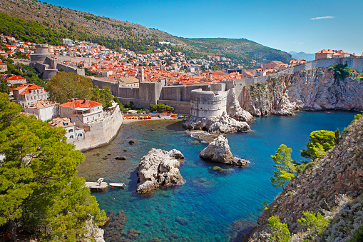 Croatian town Dubrovnik
