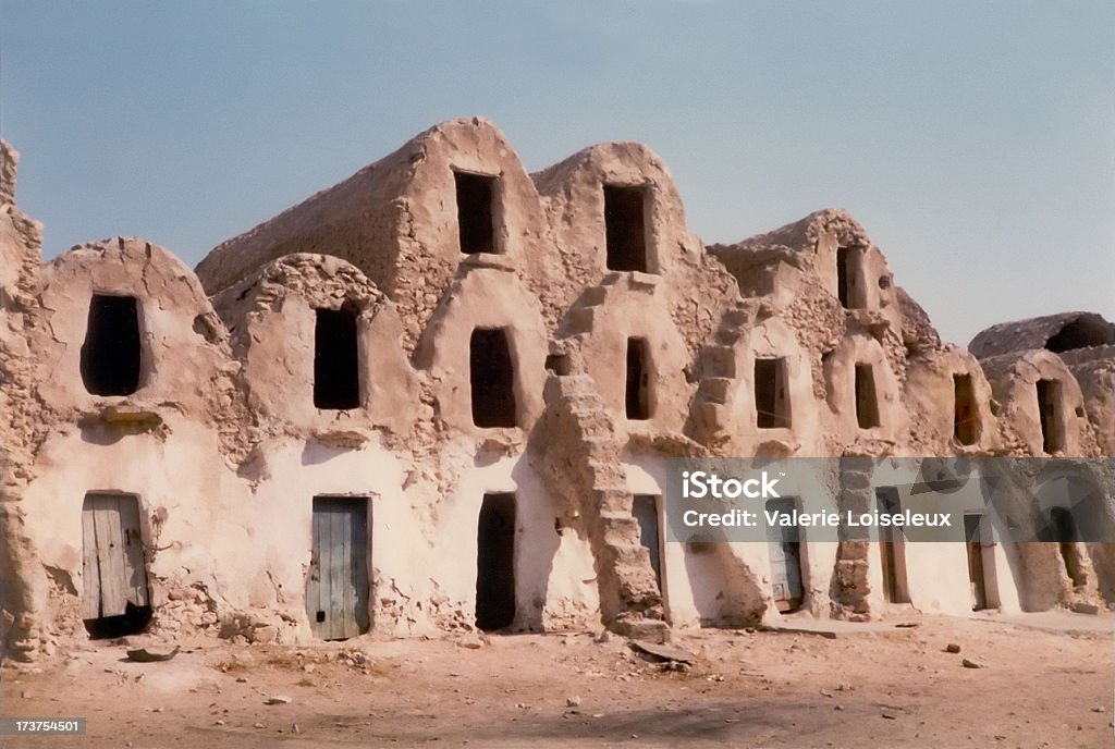 Tunesische Häuser - Lizenzfrei Djerba Stock-Foto