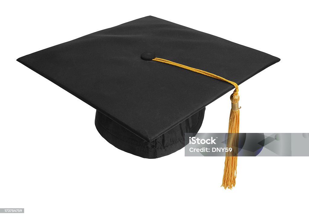 Graduation Cap 3 - Lizenzfrei Doktorhut Stock-Foto