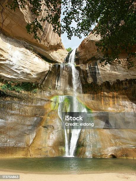 Calf Creek Falls Stock Photo - Download Image Now - Majestic, Nevada, Staircase