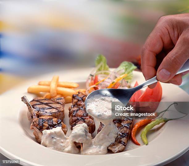 Photo libre de droit de Des Côtelettes Dagneau banque d'images et plus d'images libres de droit de Côte - Aliment - Côte - Aliment, Sauce à base de crème, Aliment