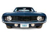 Blue 1969 Camaro
