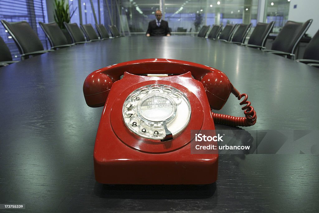 Telefon służbowy - Zbiór zdjęć royalty-free (Powrót do retro)