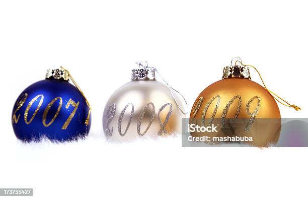 Foto de Decoração De Natal e mais fotos de stock de 2009 - 2009, Ano novo, Azul