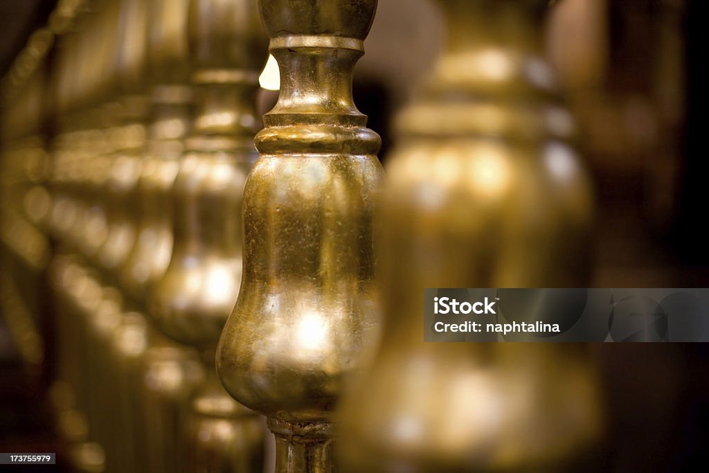 Colonnes Gold - Photo de Ameublement libre de droits