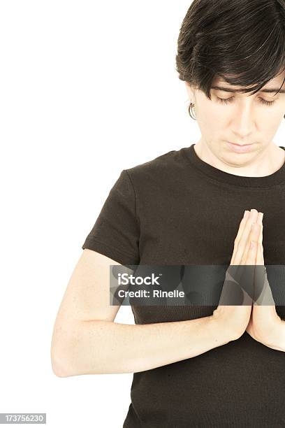 Namaste - Fotografias de stock e mais imagens de Adolescente - Adolescente, Adulto, Atividade Recreativa