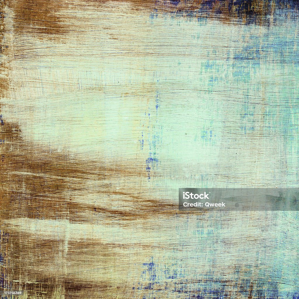 Fondo azul y marrón deteriorado - Foto de stock de Abstracto libre de derechos